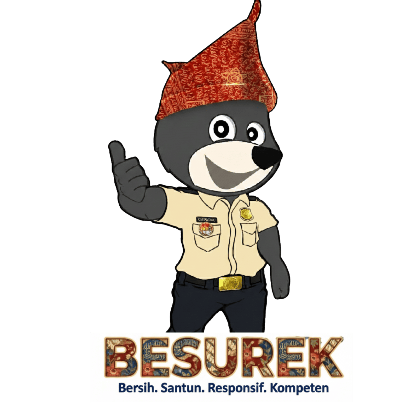 Maskot Si Besurek Imigrasi Bengkulu